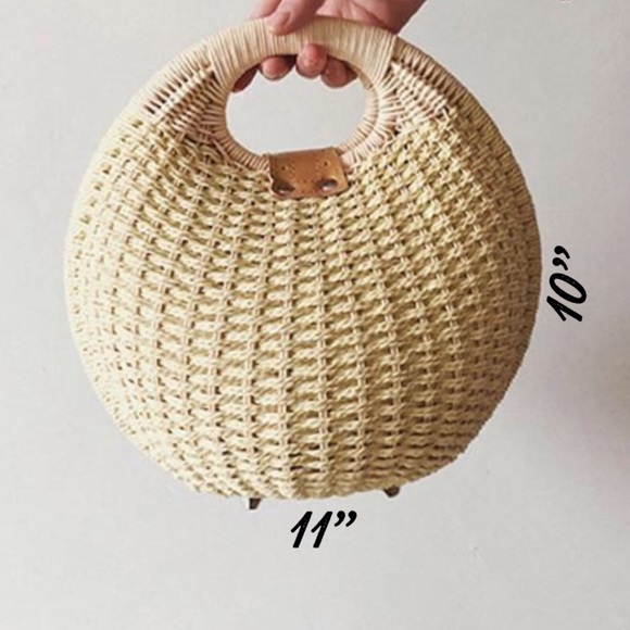 💫Last 1💫Rattan Snails Nest Handbag - Picture 8 of 8